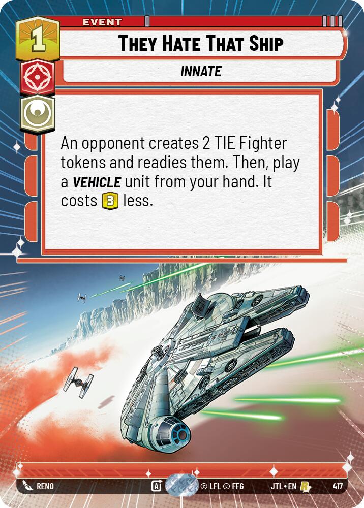 They Hate That Ship (417) (Hyperspace) (417) [Jump to Lightspeed] | Galactic Gamez