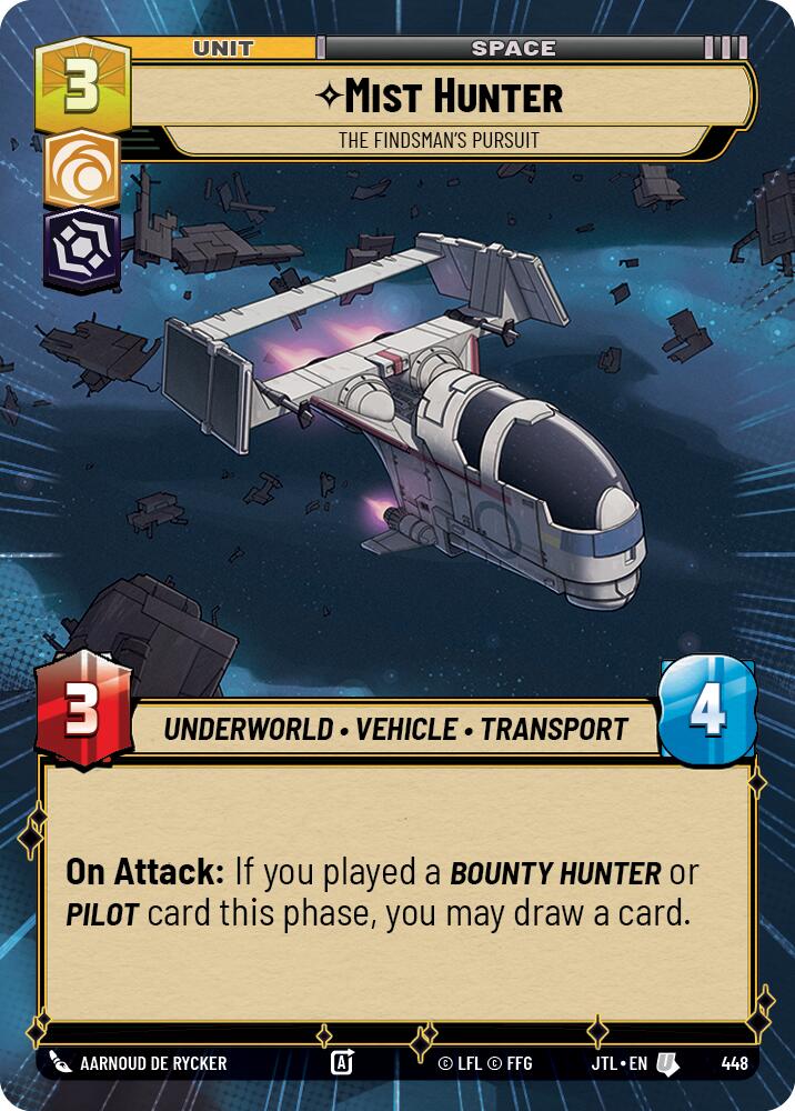 Mist Hunter - The Findsman's Pursuit (448) (Hyperspace) (448) [Jump to Lightspeed] | Galactic Gamez