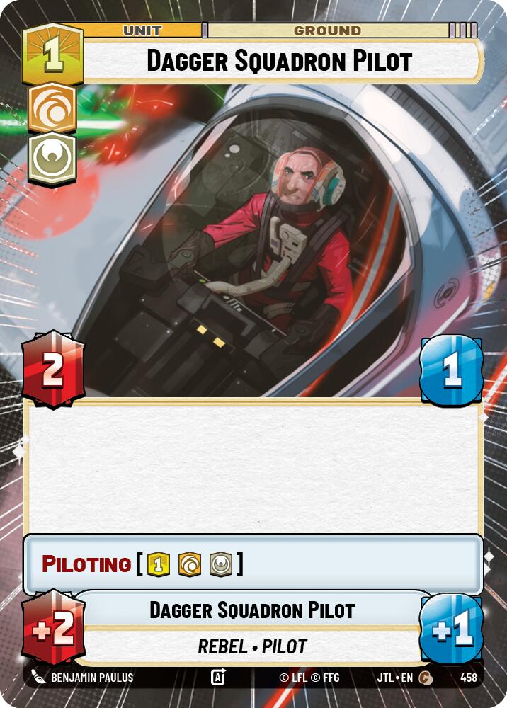 Dagger Squadron Pilot (458) (Hyperspace) (458) [Jump to Lightspeed] | Galactic Gamez