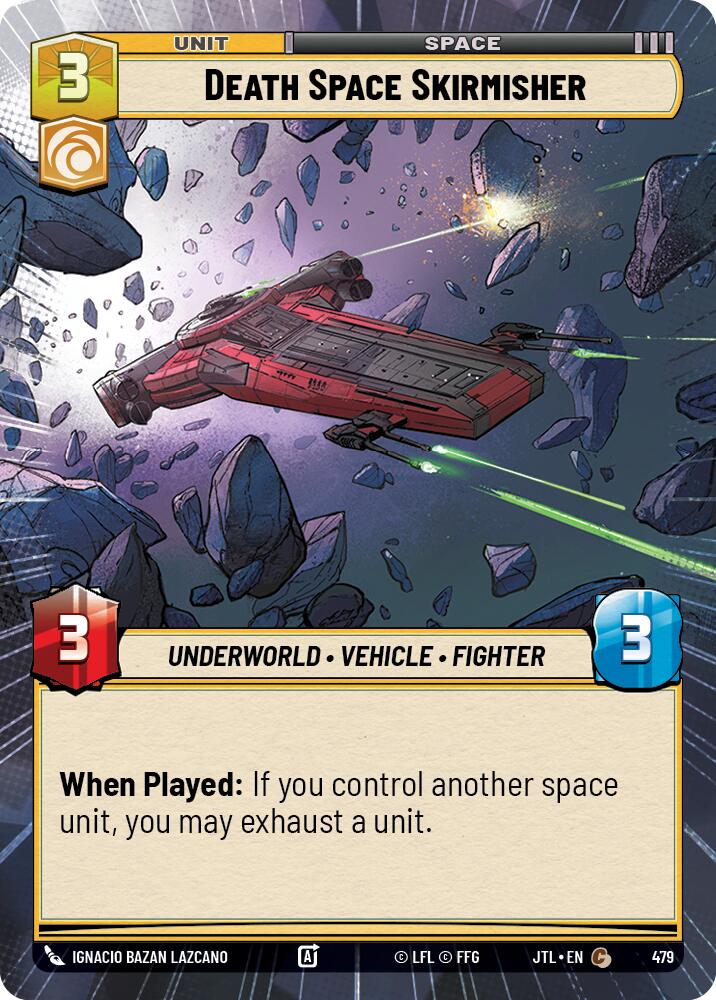 Death Space Skirmisher (479) (Hyperspace) (479) [Jump to Lightspeed] | Galactic Gamez