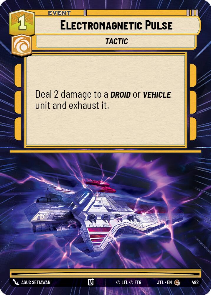 Electromagnetic Pulse (492) (Hyperspace) (492) [Jump to Lightspeed] | Galactic Gamez
