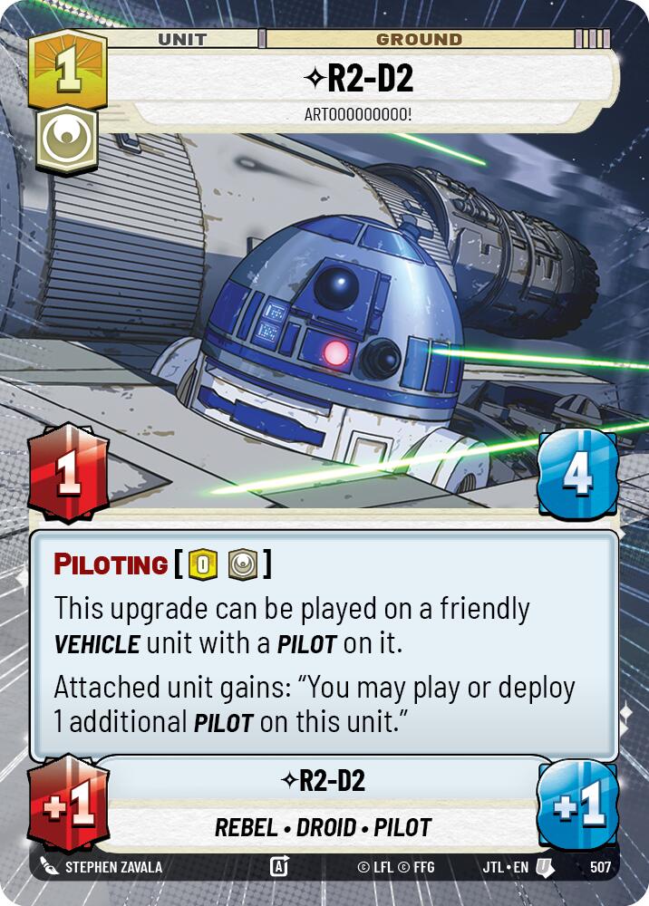 R2-D2 - Artooooooooo! (507) (Hyperspace) (507) [Jump to Lightspeed] | Galactic Gamez