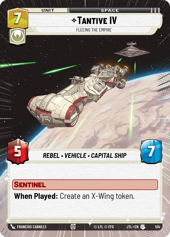 Tantive IV - Fleeing the Empire (514) (Hyperspace) (514) [Jump to Lightspeed] | Galactic Gamez