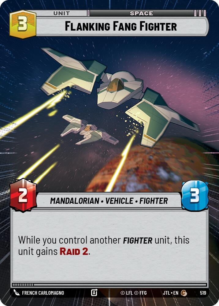 Flanking Fang Fighter (519) (Hyperspace) (519) [Jump to Lightspeed] | Galactic Gamez