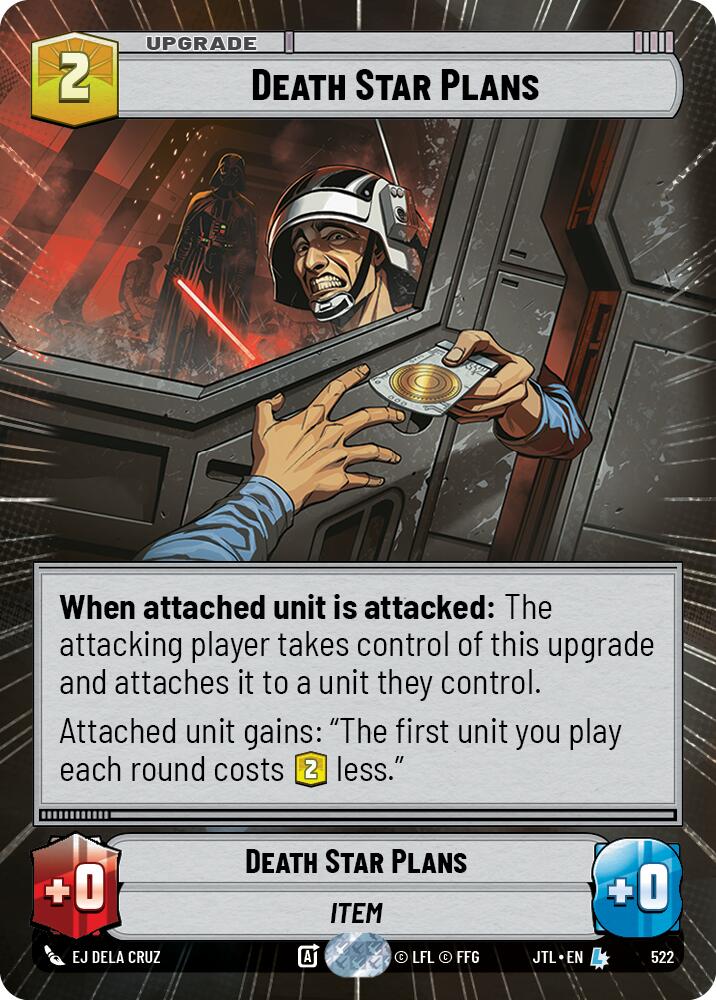 Death Star Plans (522) (Hyperspace) (522) [Jump to Lightspeed] | Galactic Gamez