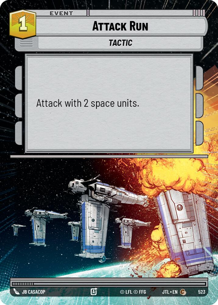 Attack Run (523) (Hyperspace) (523) [Jump to Lightspeed] | Galactic Gamez