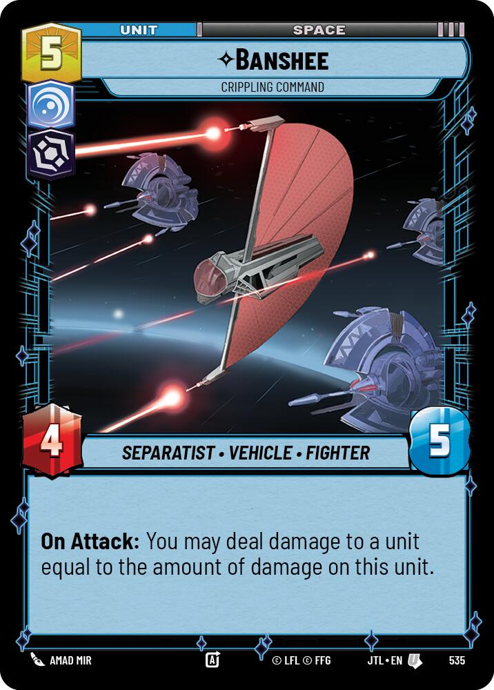 Banshee - Crippling Command (535) (535) [Jump to Lightspeed] | Galactic Gamez