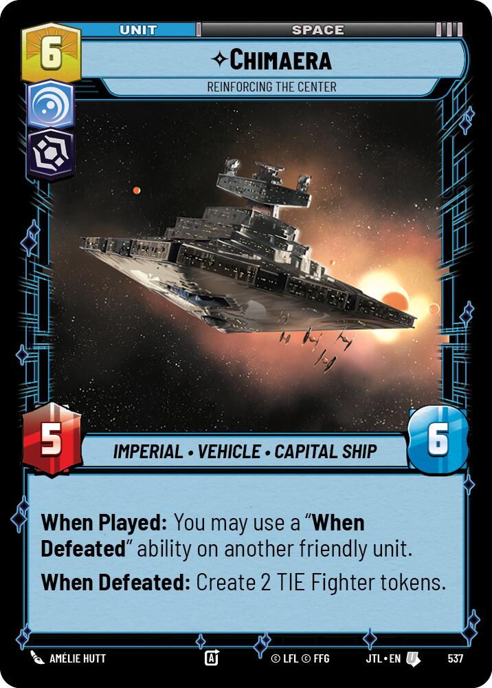 Chimaera - Reinforcing the Center (537) (537) [Jump to Lightspeed] | Galactic Gamez