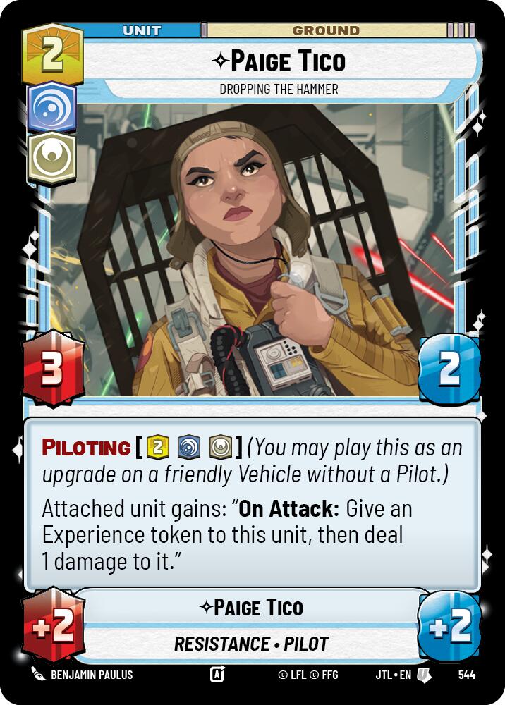 Paige Tico - Dropping the Hammer (544) (544) [Jump to Lightspeed] | Galactic Gamez