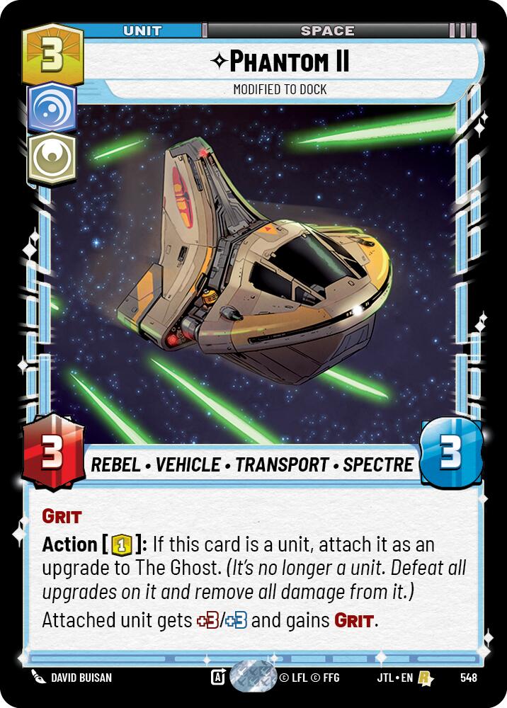 Phantom II - Modified to Dock (548) (548) [Jump to Lightspeed] | Galactic Gamez