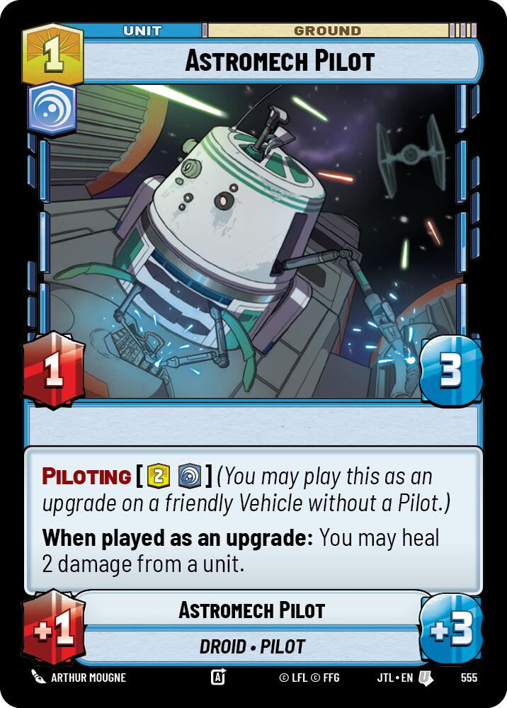 Astromech Pilot (555) (555) [Jump to Lightspeed] | Galactic Gamez