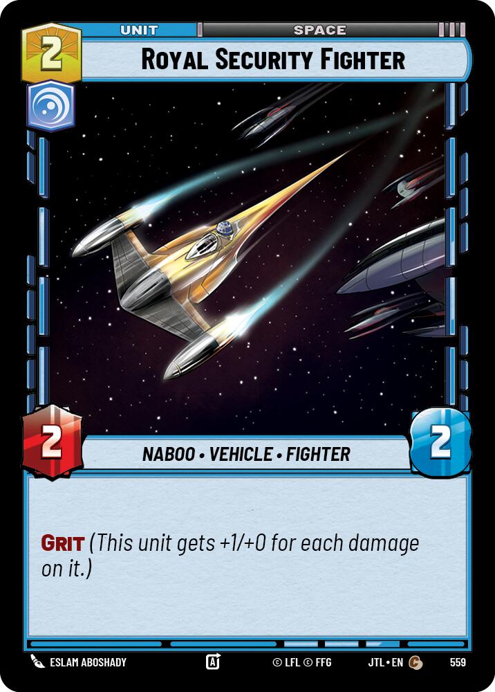 Royal Security Fighter (559) (559) [Jump to Lightspeed] | Galactic Gamez