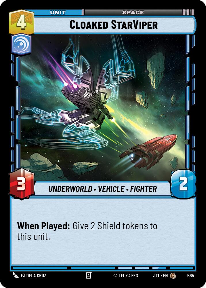 Cloaked StarViper (565) (565) [Jump to Lightspeed] | Galactic Gamez