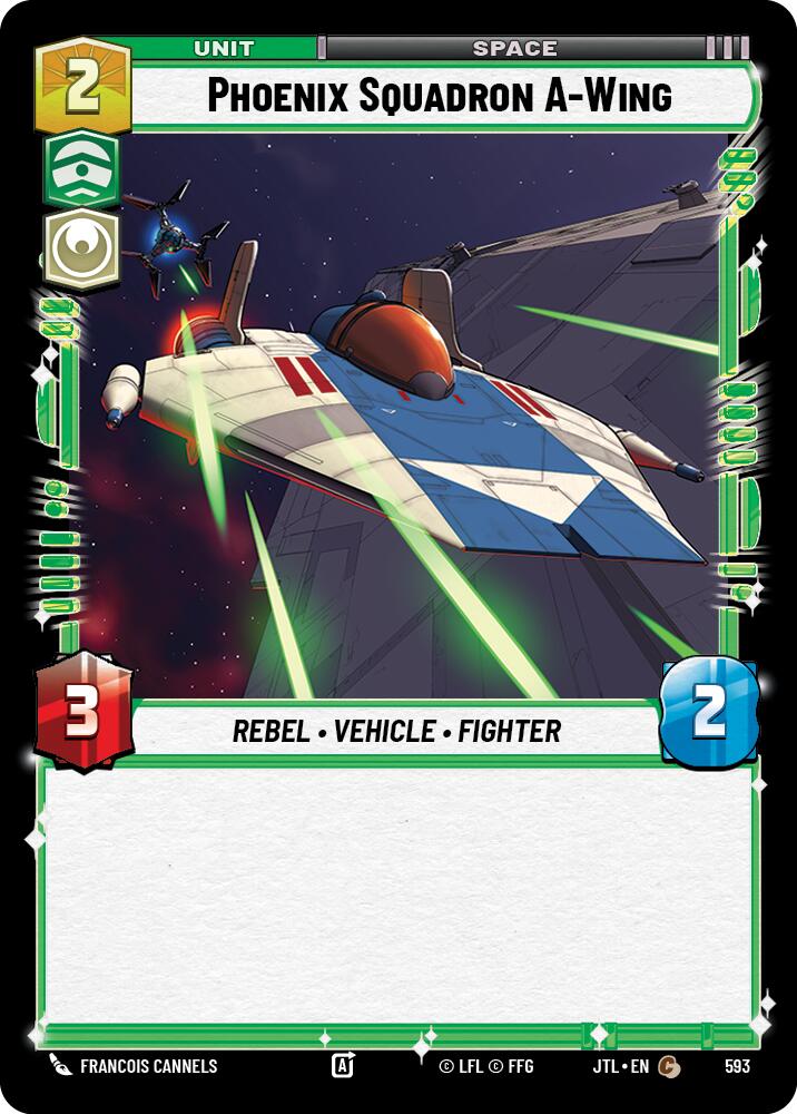 Phoenix Squadron A-Wing (593) (593) [Jump to Lightspeed] | Galactic Gamez