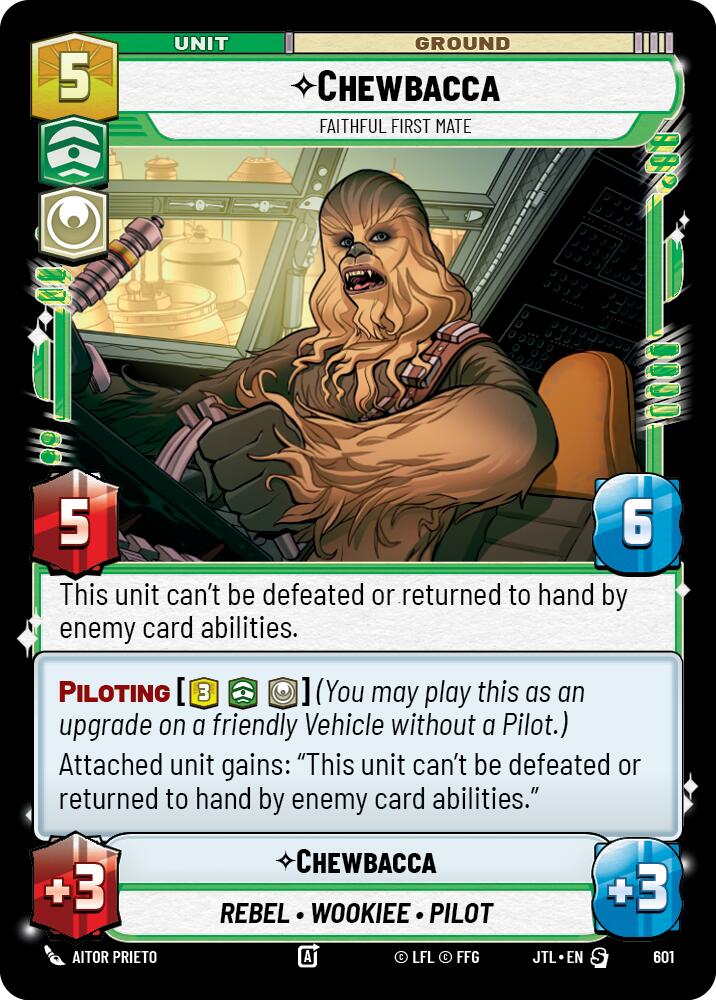 Chewbacca - Faithful First Mate (601) (601) [Jump to Lightspeed] | Galactic Gamez