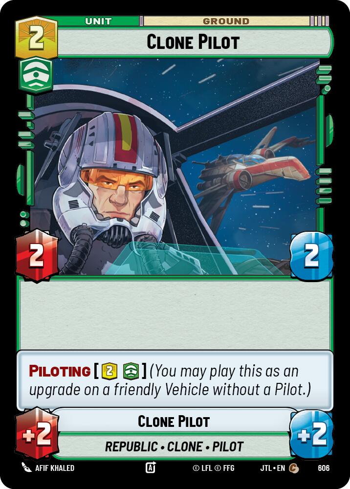 Clone Pilot (606) (606) [Jump to Lightspeed] | Galactic Gamez
