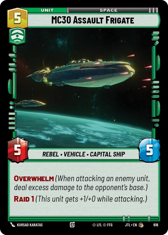 MC30 Assault Frigate (616) (616) [Jump to Lightspeed] | Galactic Gamez