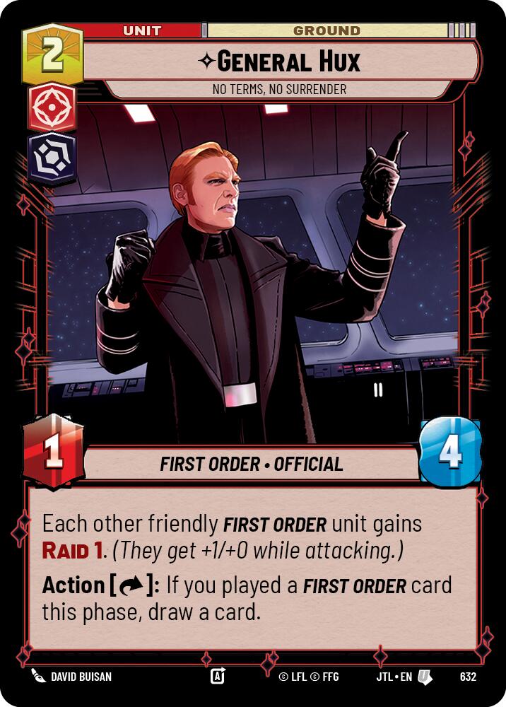 General Hux - No Terms, No Surrender (632) (632) [Jump to Lightspeed] | Galactic Gamez
