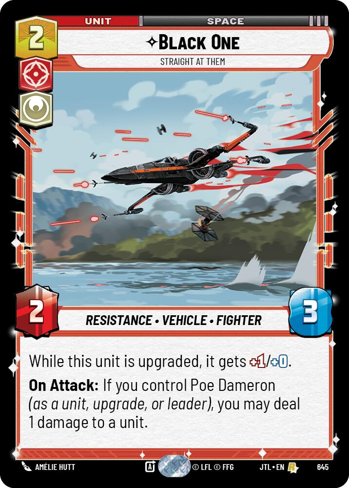 Black One - Straight At Them (645) (645) [Jump to Lightspeed] | Galactic Gamez