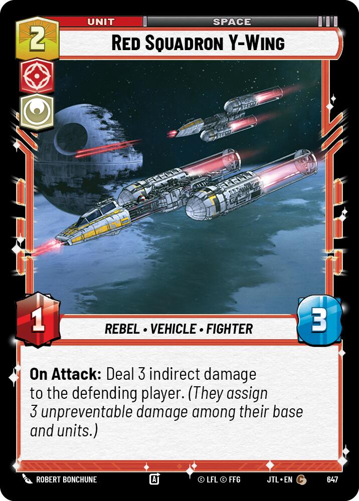 Red Squadron Y-Wing (647) (647) [Jump to Lightspeed] | Galactic Gamez
