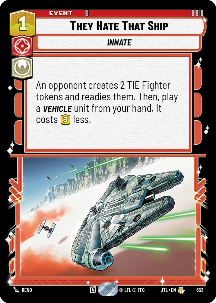 They Hate That Ship (653) (653) [Jump to Lightspeed] | Galactic Gamez