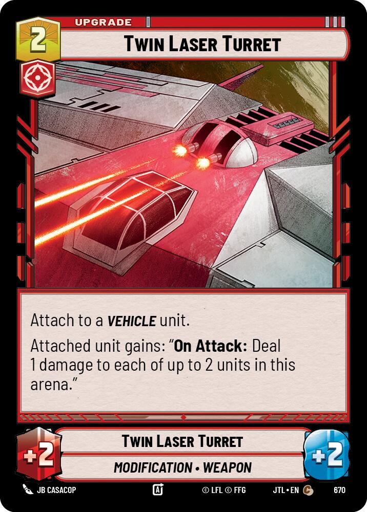 Twin Laser Turret (670) (670) [Jump to Lightspeed] | Galactic Gamez