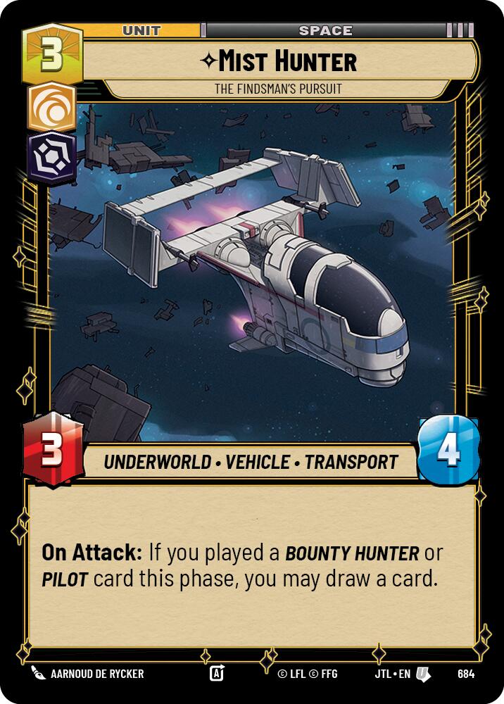 Mist Hunter - The Findsman's Pursuit (684) (684) [Jump to Lightspeed] | Galactic Gamez