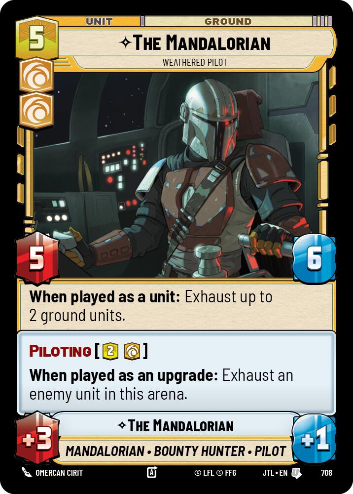 The Mandalorian - Weathered Pilot (708) (708) [Jump to Lightspeed] | Galactic Gamez