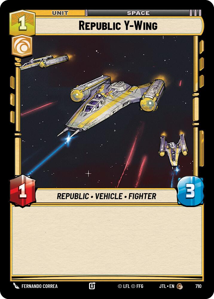 Republic Y-Wing (710) (710) [Jump to Lightspeed] | Galactic Gamez