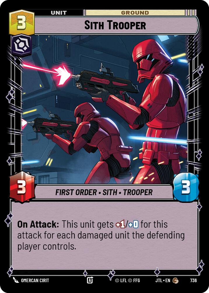 Sith Trooper (736) (736) [Jump to Lightspeed] | Galactic Gamez