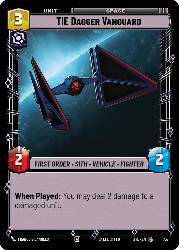 TIE Dagger Vanguard (737) (737) [Jump to Lightspeed] | Galactic Gamez