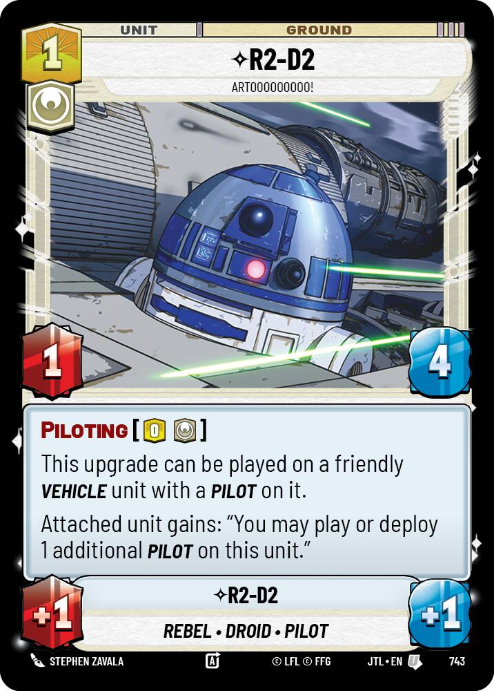 R2-D2 - Artooooooooo! (743) (743) [Jump to Lightspeed] | Galactic Gamez