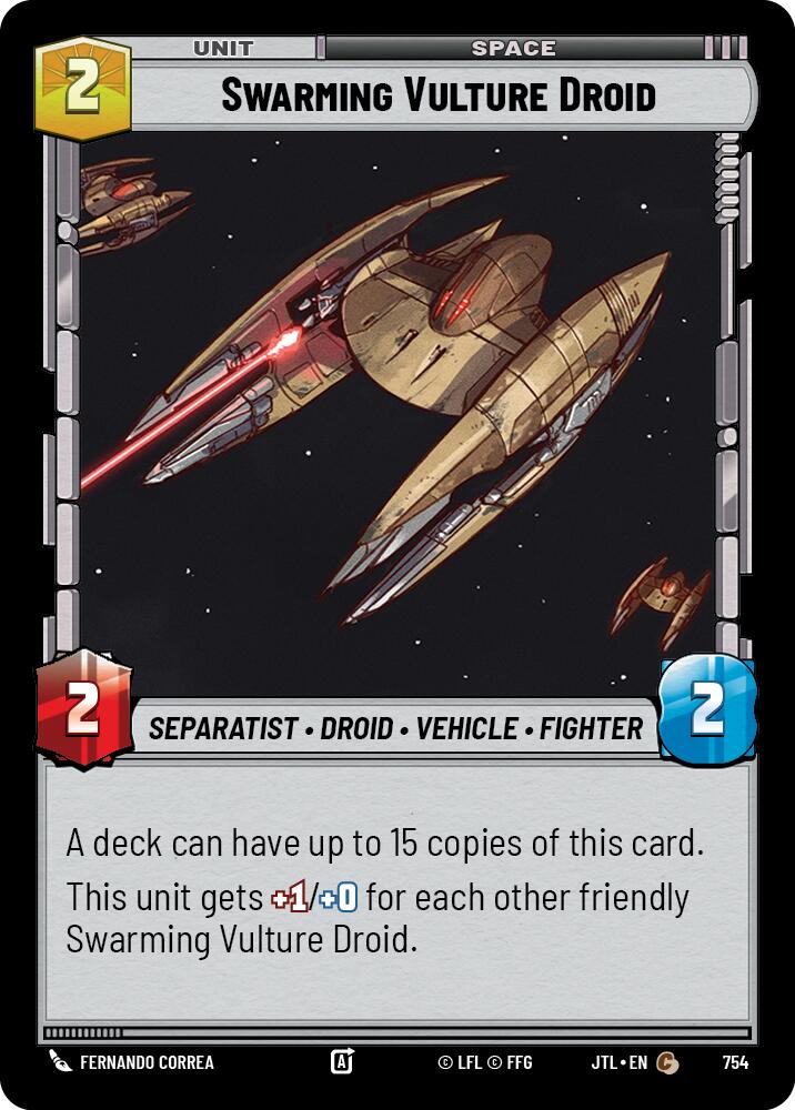Swarming Vulture Droid (754) (754) [Jump to Lightspeed] | Galactic Gamez