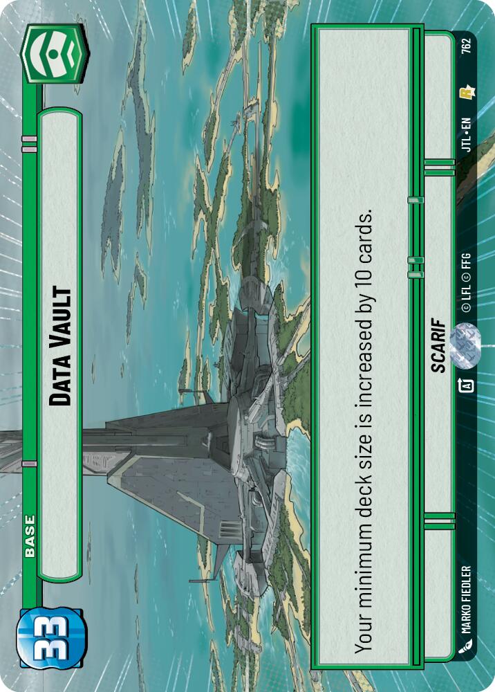 Data Vault (762) (Hyperspace Foil) (762) [Jump to Lightspeed] | Galactic Gamez
