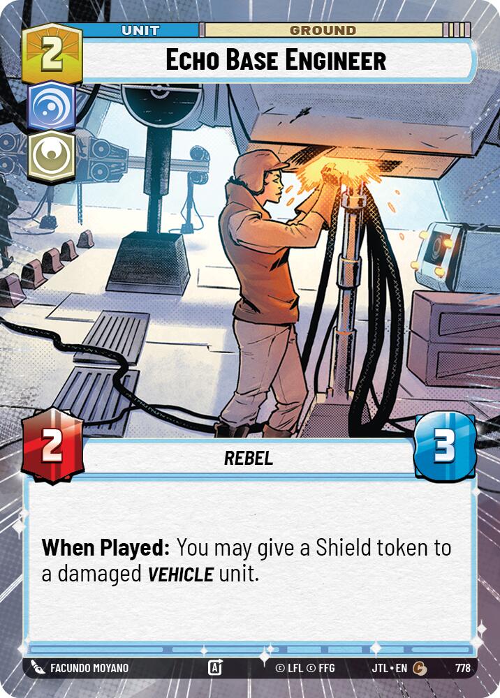 Echo Base Engineer (778) (Hyperspace Foil) (778) [Jump to Lightspeed] | Galactic Gamez
