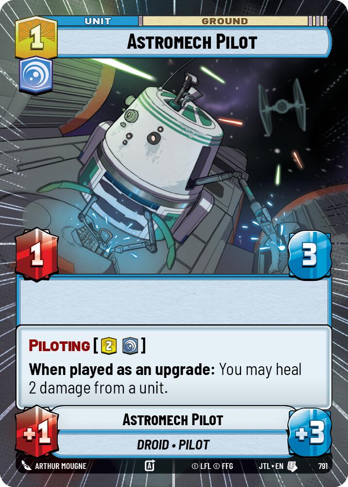 Astromech Pilot (791) (Hyperspace Foil) (791) [Jump to Lightspeed] | Galactic Gamez