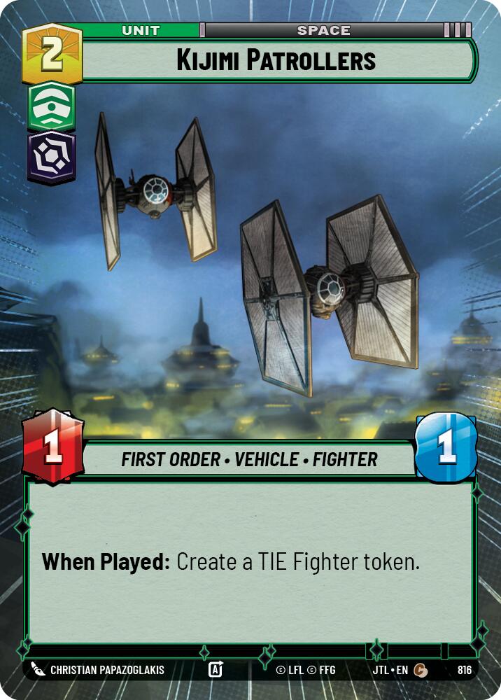 Kijimi Patrollers (816) (Hyperspace Foil) (816) [Jump to Lightspeed] | Galactic Gamez