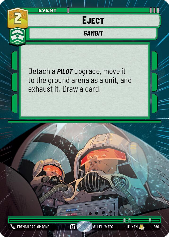 Eject (860) (Hyperspace Foil) (860) [Jump to Lightspeed] | Galactic Gamez