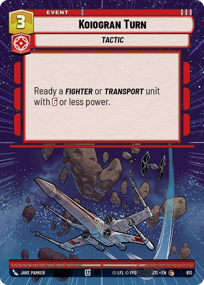 Koiogran Turn (913) (Hyperspace Foil) (913) [Jump to Lightspeed] | Galactic Gamez