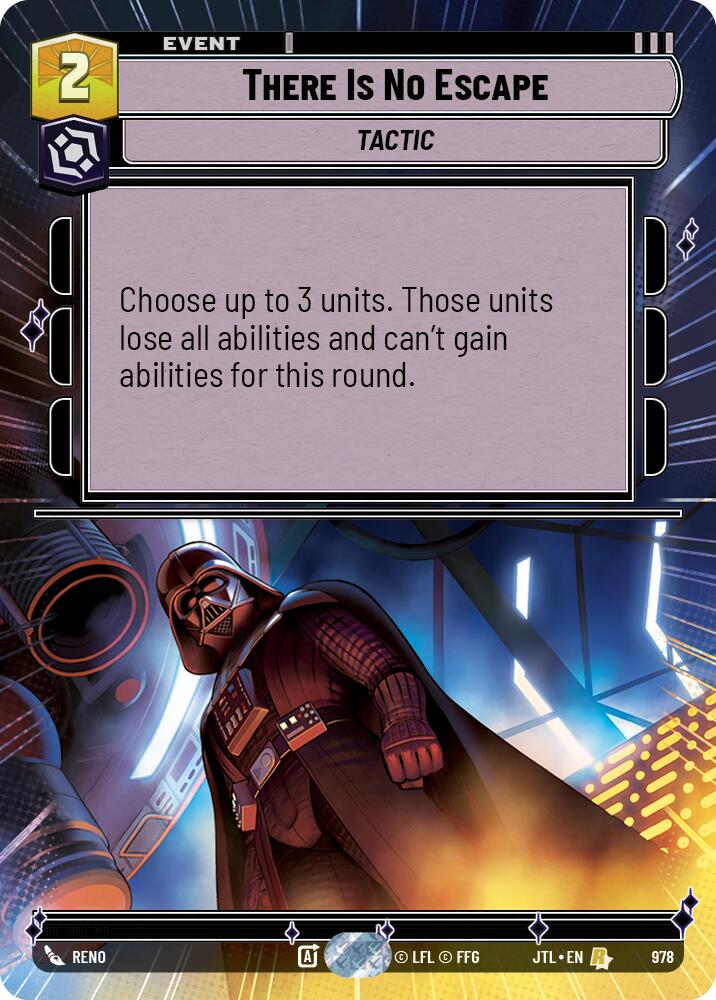 There Is No Escape (978) (Hyperspace Foil) (978) [Jump to Lightspeed] | Galactic Gamez
