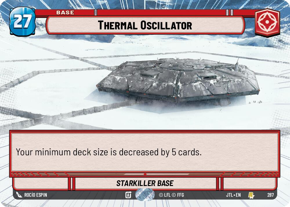Thermal Oscillator (287) (Hyperspace) (287) [Jump to Lightspeed] | Galactic Gamez