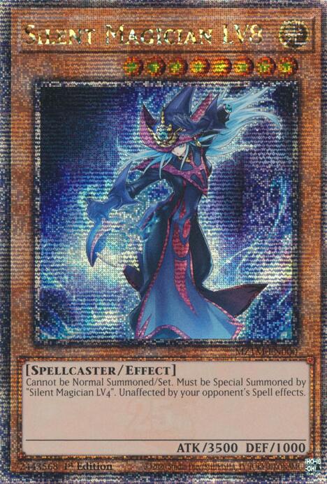 Silent Magician LV8 [MZTM-EN000] Quarter Century Secret Rare | Galactic Gamez