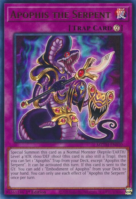 Apophis the Serpent [MZTM-EN010] Ultra Rare | Galactic Gamez
