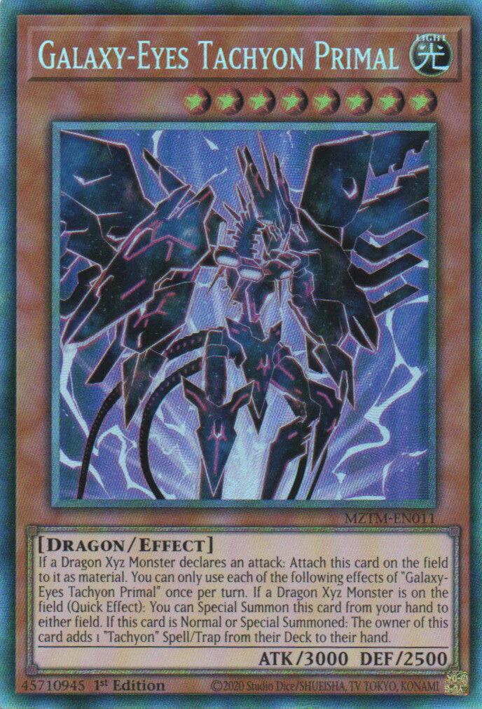 Galaxy-Eyes Tachyon Primal (Collector's Rare) [MZTM-EN011] Collector's Rare | Galactic Gamez