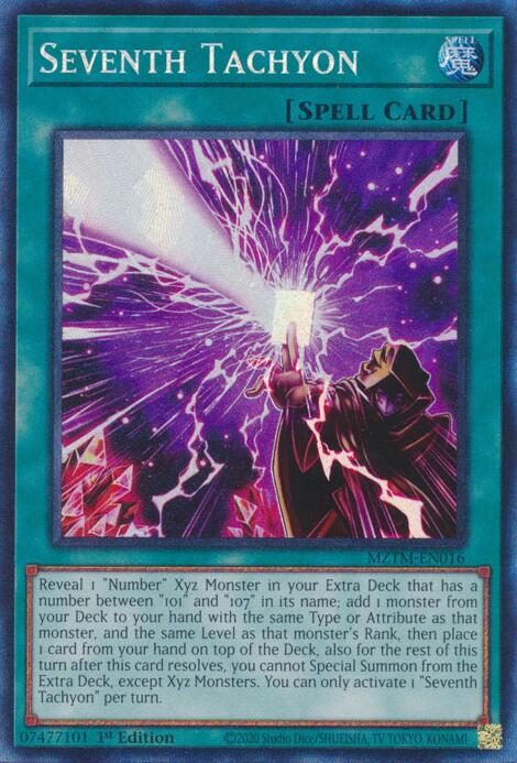 Seventh Tachyon (Collector's Rare) [MZTM-EN016] Collector's Rare | Galactic Gamez