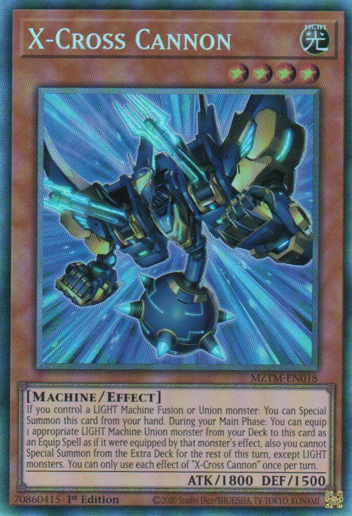 X-Cross Cannon (Collector's Rare) [MZTM-EN018] Collector's Rare | Galactic Gamez