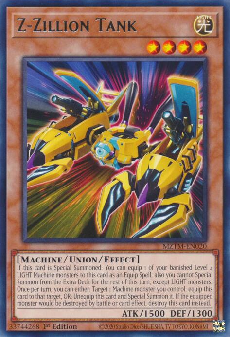 Z-Zillion Tank [MZTM-EN020] Rare | Galactic Gamez