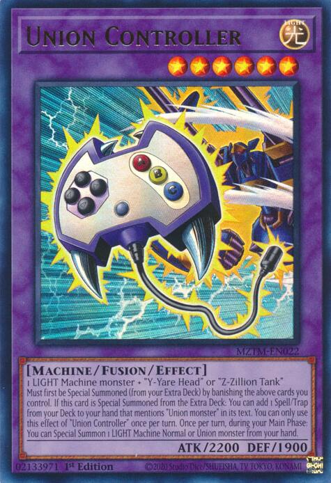 Union Controller [MZTM-EN022] Ultra Rare | Galactic Gamez