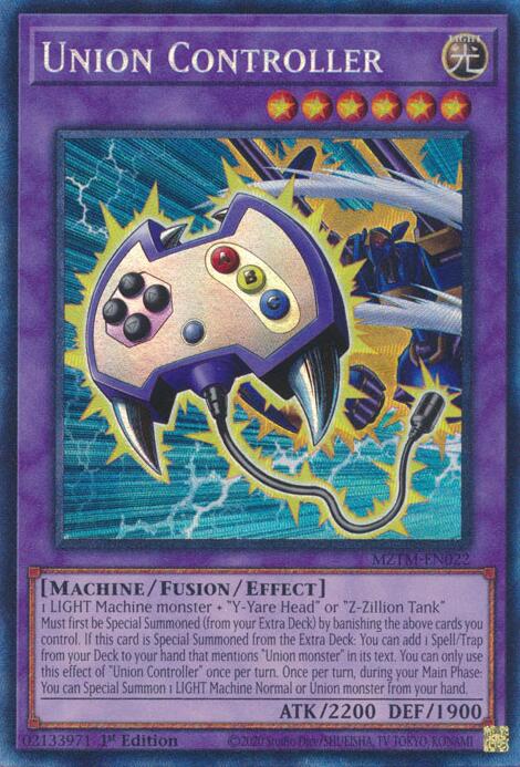 Union Controller (Collector's Rare) [MZTM-EN022] Collector's Rare | Galactic Gamez