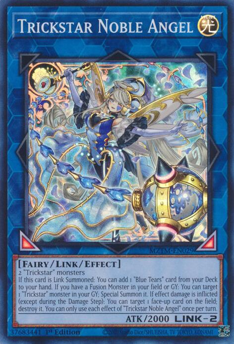 Trickstar Noble Angel [MZTM-EN029] Super Rare | Galactic Gamez
